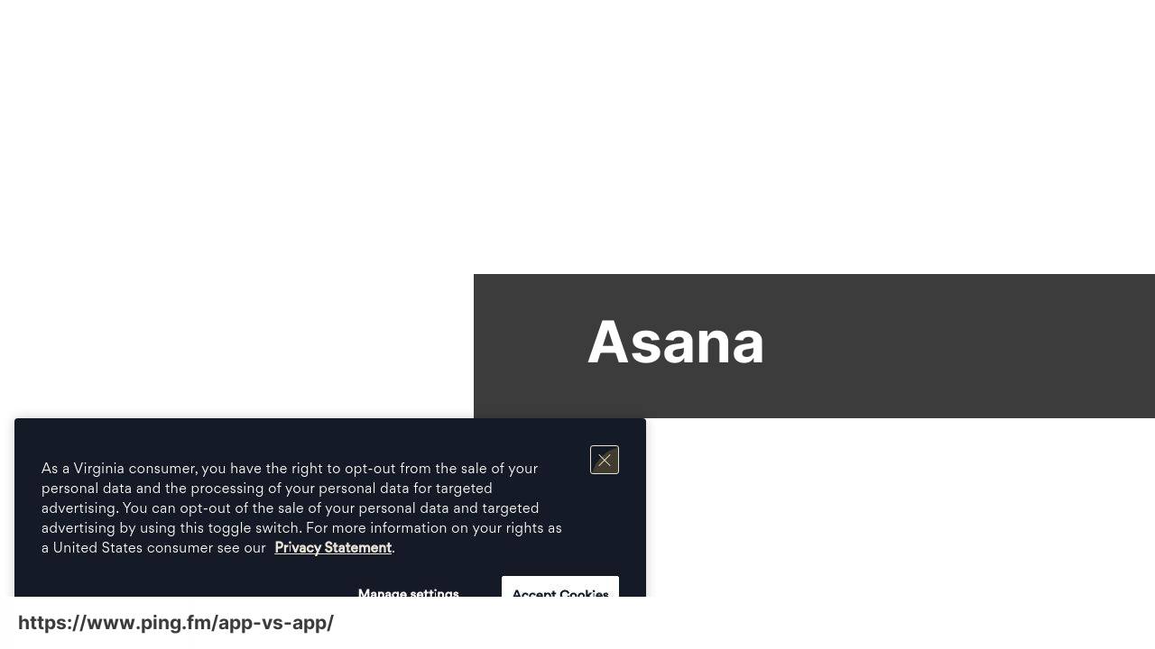 Asana screenshot