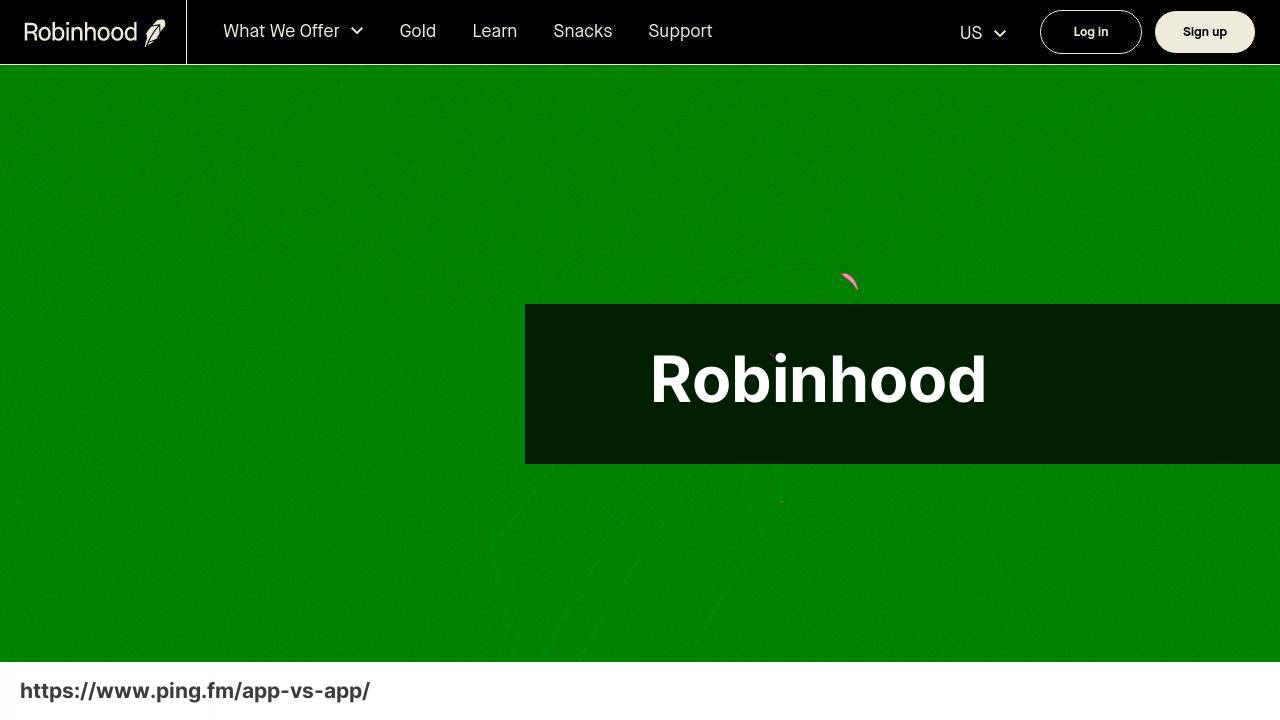 Robinhood screenshot