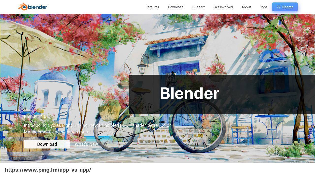 Blender screenshot