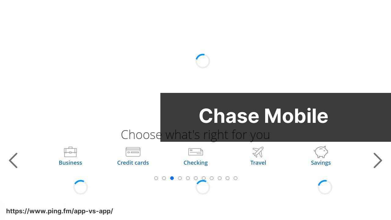 Chase Mobile screenshot