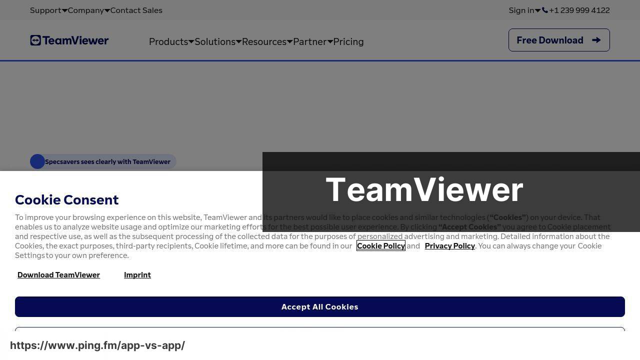 TeamViewer screenshot