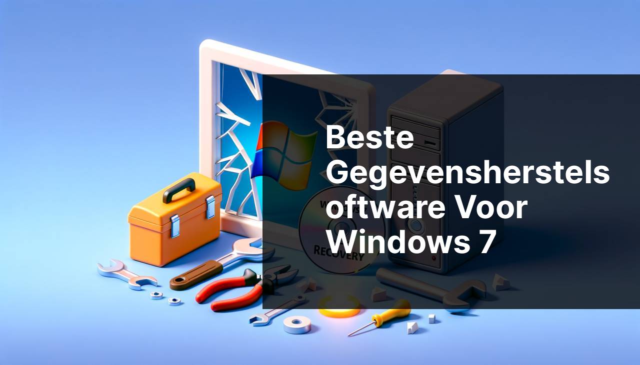 Beste gegevensherstelsoftware voor Windows 7