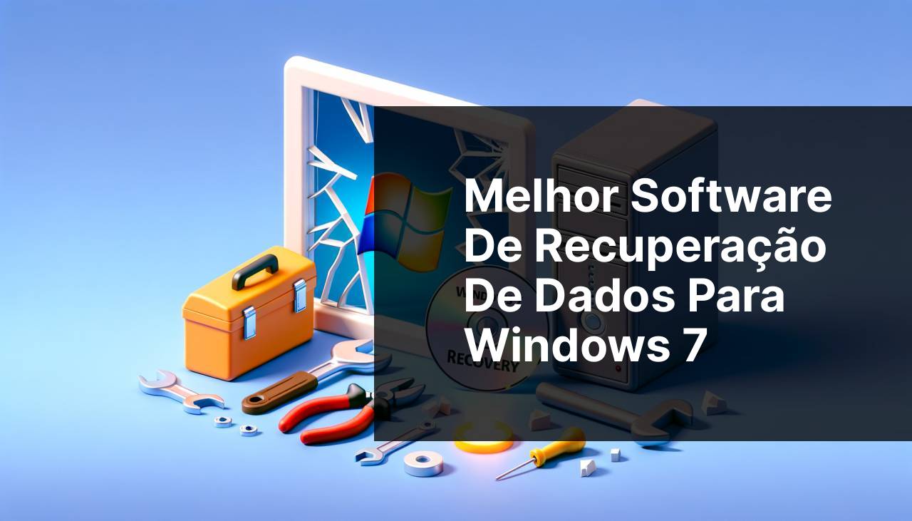 Melhores Softwares de Recuperação de Dados para o Windows 7