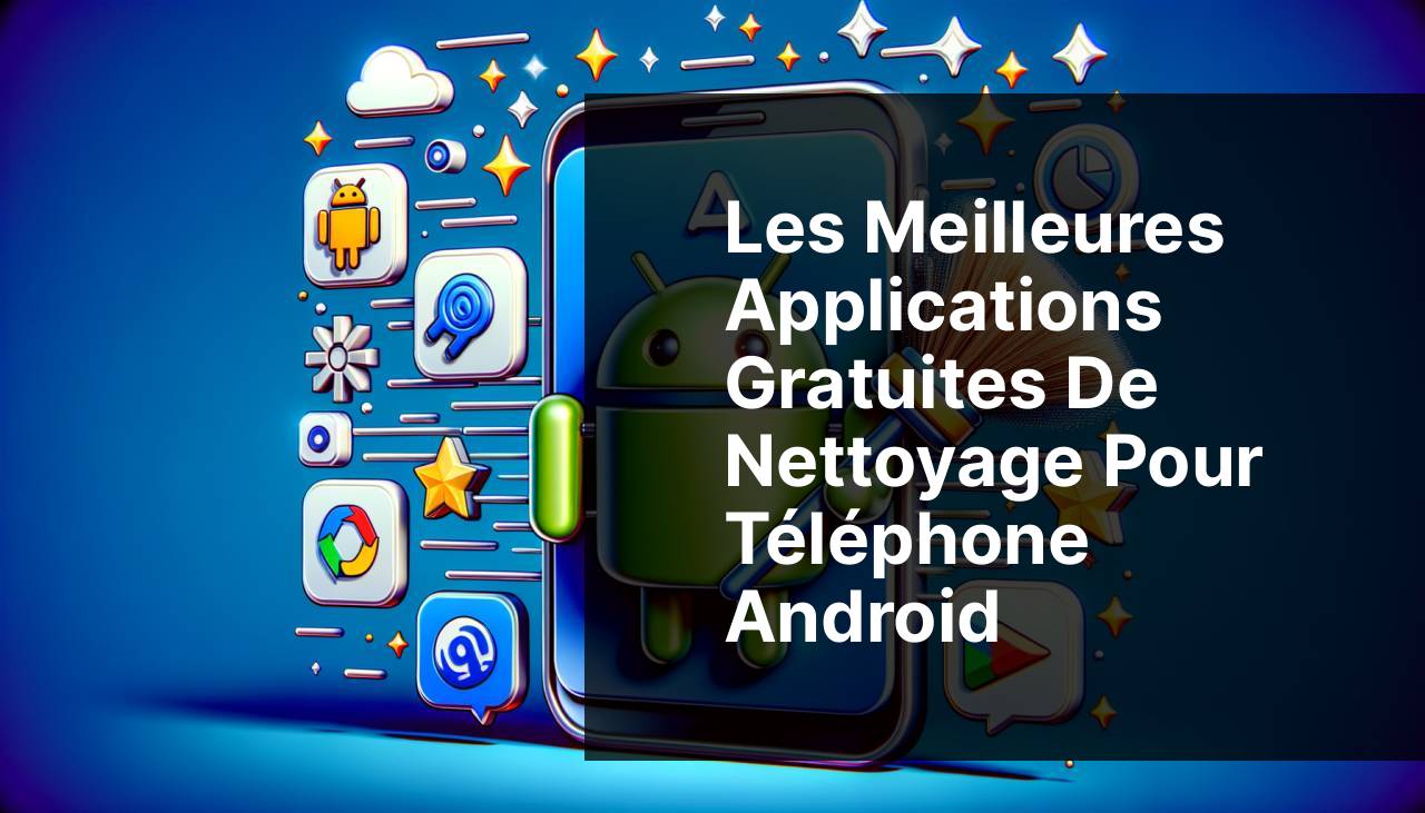 Meilleures applications GRATUITES de nettoyage pour téléphone Android