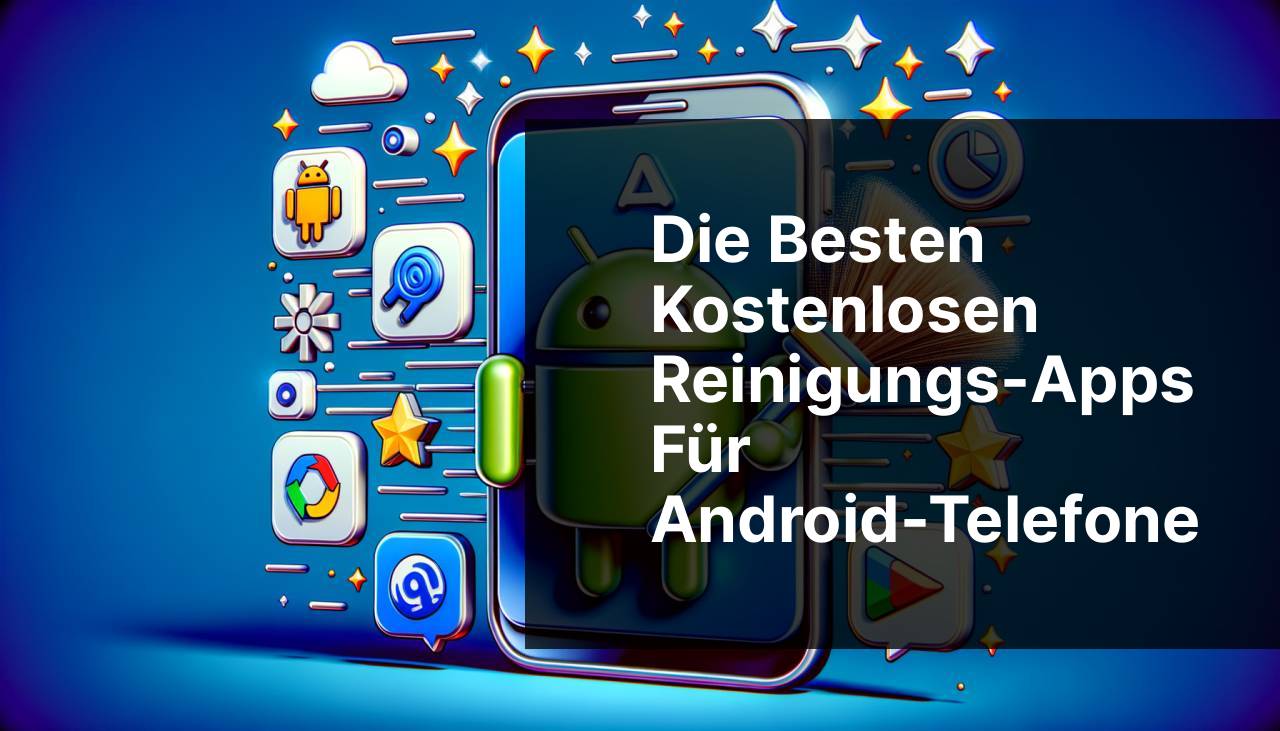 Beste KOSTENLOSE Reinigungs-Apps für Android-Handys