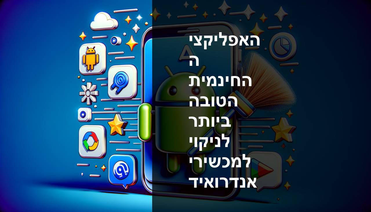 אפליקציות ניקוי לטלפון אנדרואיד חינמיות הטובות ביותר