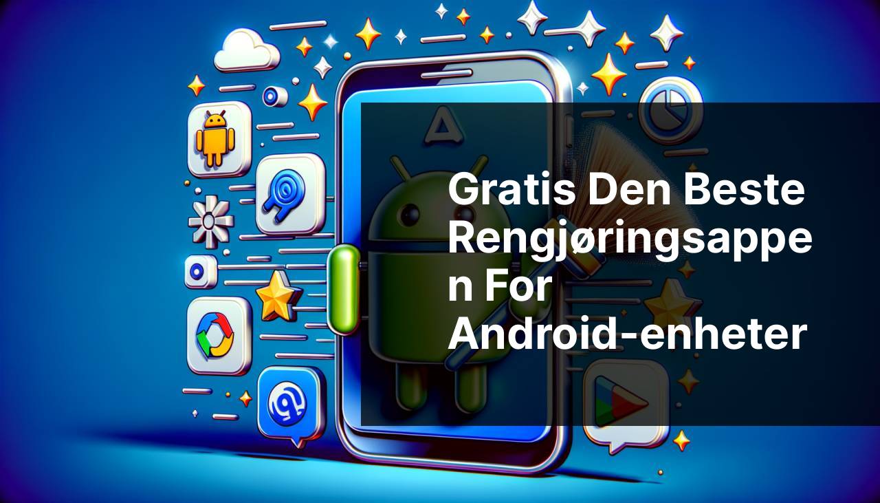 Beste GRATIS rensingsapper for Android-telefoner