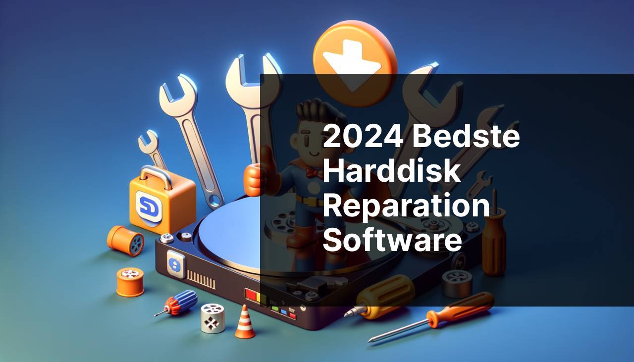 Bedste software til reparation af harddiske i 2024