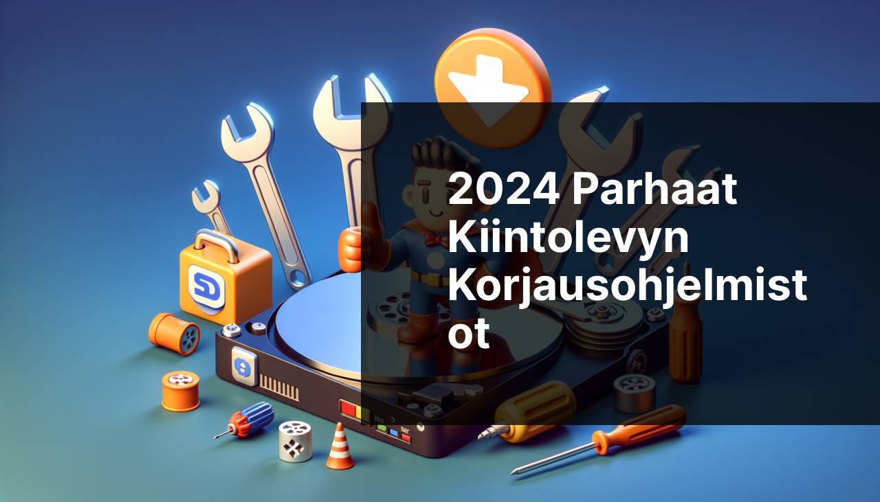 Parhaat kovalevyn korjausohjelmistot vuonna 2024