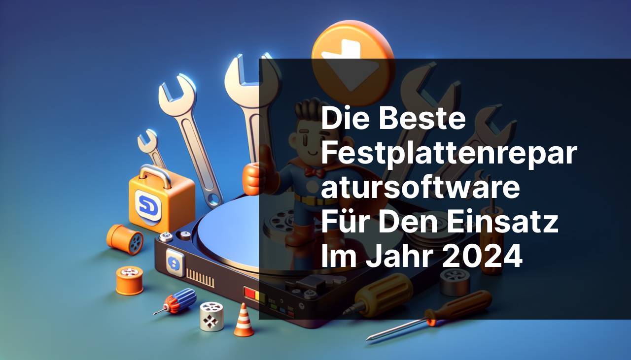 Beste Festplatten-Reparatursoftware für das Jahr 2024