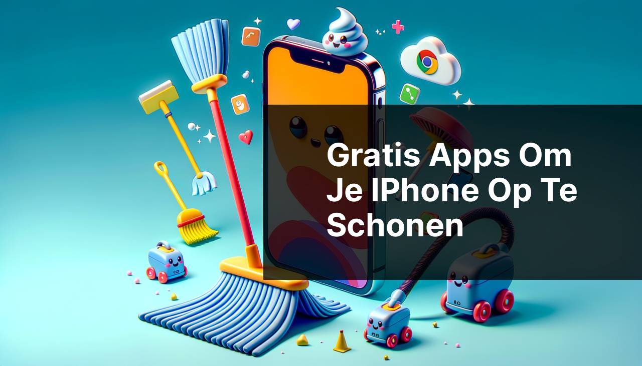 GRATIS iPhone-schoonmaakapps
