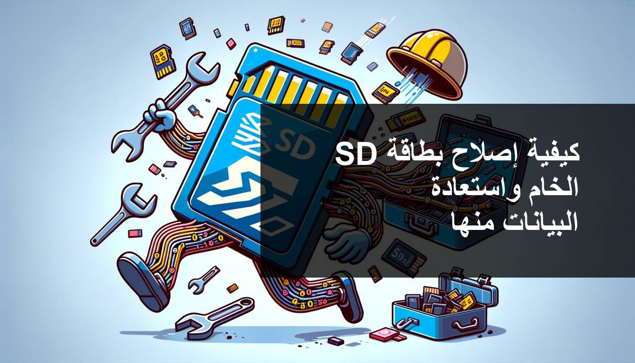 كيفية إصلاح بطاقة SD بتنسيق RAW واسترداد البيانات منها