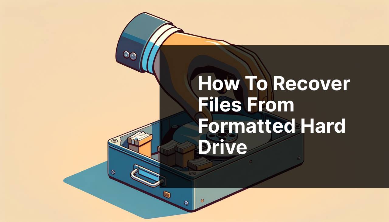 How to Recover Files from Formatted Hard Drive