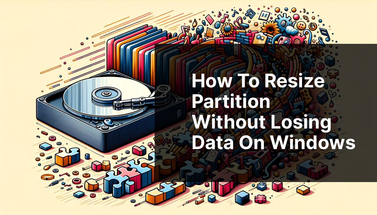 How to Resize Partition without Losing Data on Windows