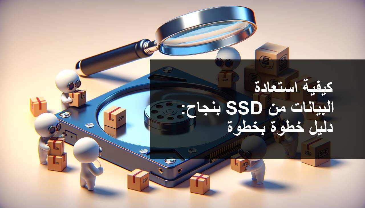 كيفية استعادة البيانات من قرص SSD بنجاح: دليل خطوة بخطوة