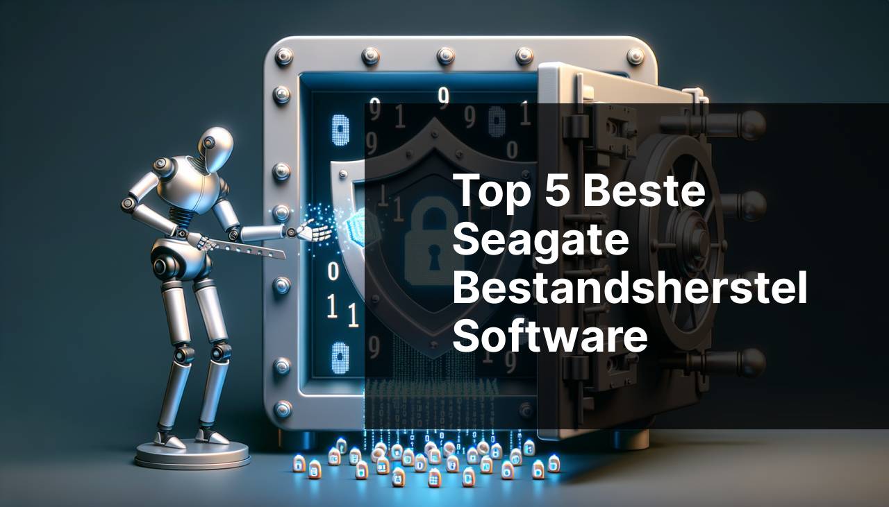 Top 5 Beste Seagate Bestandsherstelsoftware