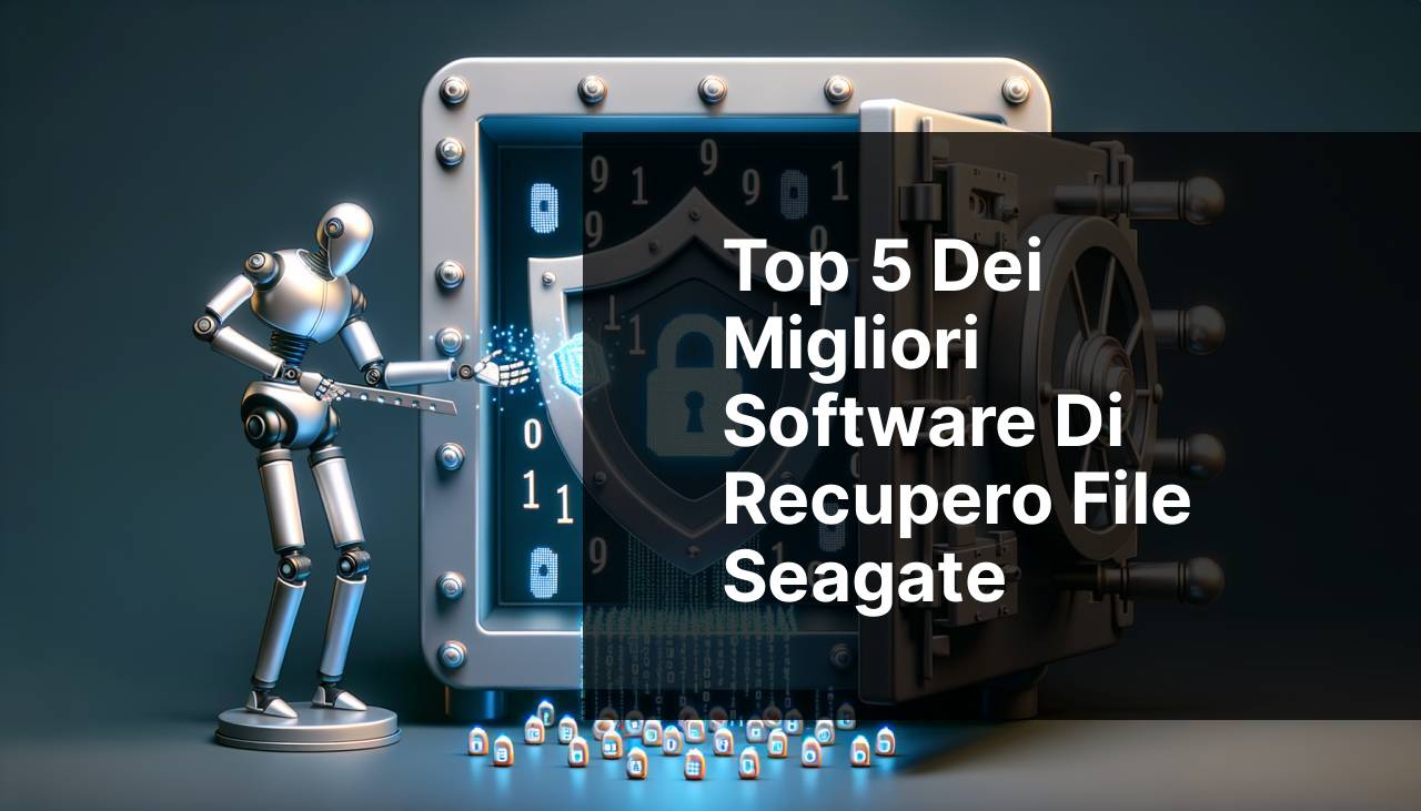 Top 5 dei Migliori Software di Recupero File Seagate