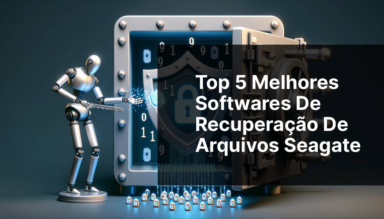 Top 5 Melhores Softwares de Recuperação de Arquivos Seagate