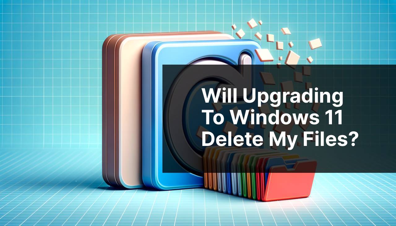 Will Upgrading to Windows 11 Delete My Files?