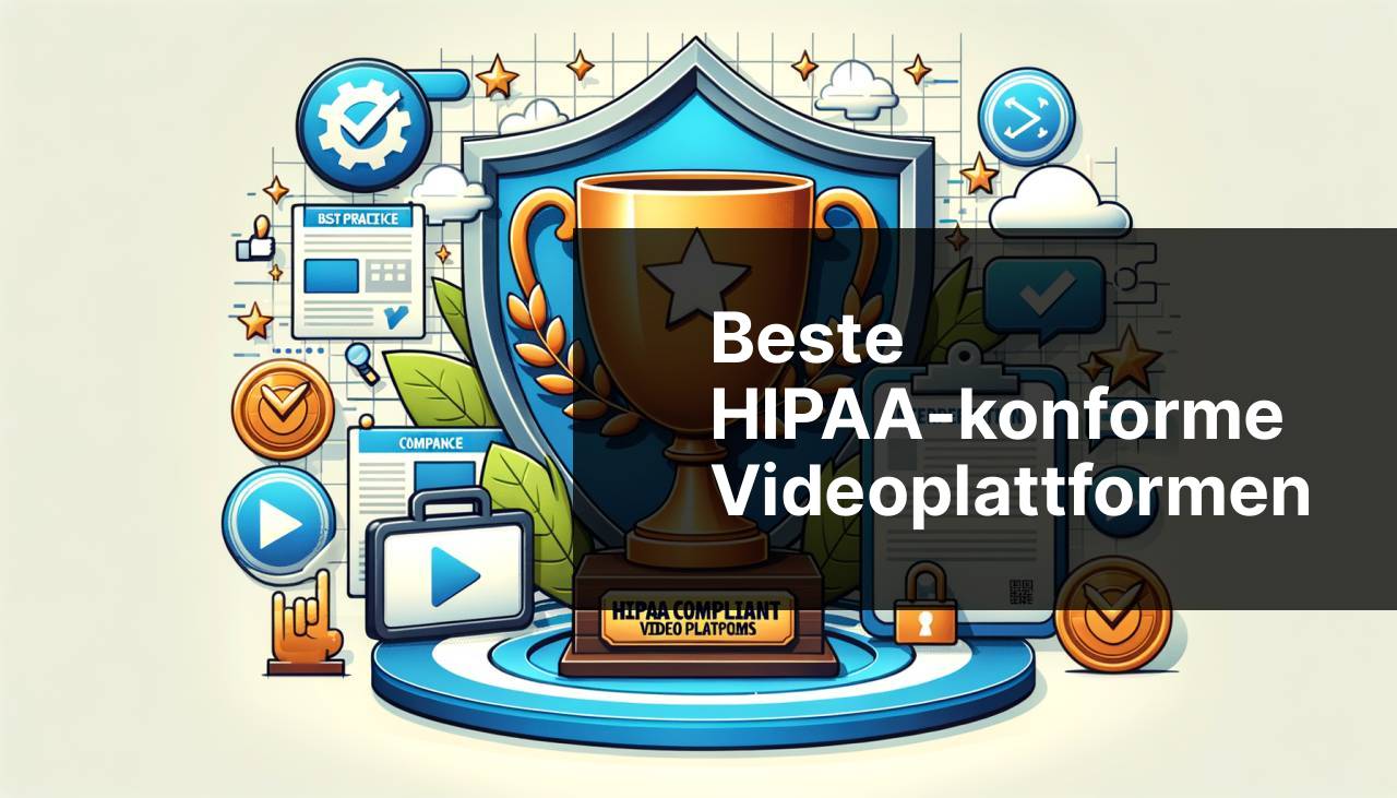 Beste HIPAA-konforme Videoplattformen