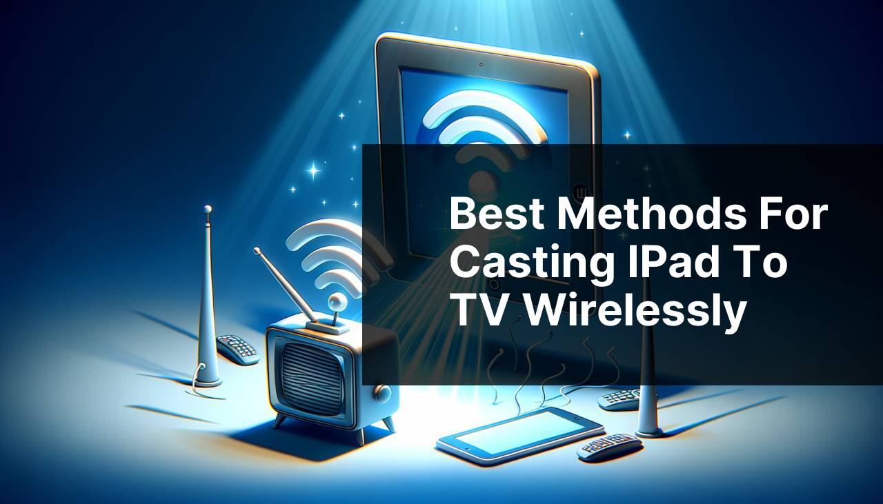 Best Methods for Casting iPad to TV Wirelessly