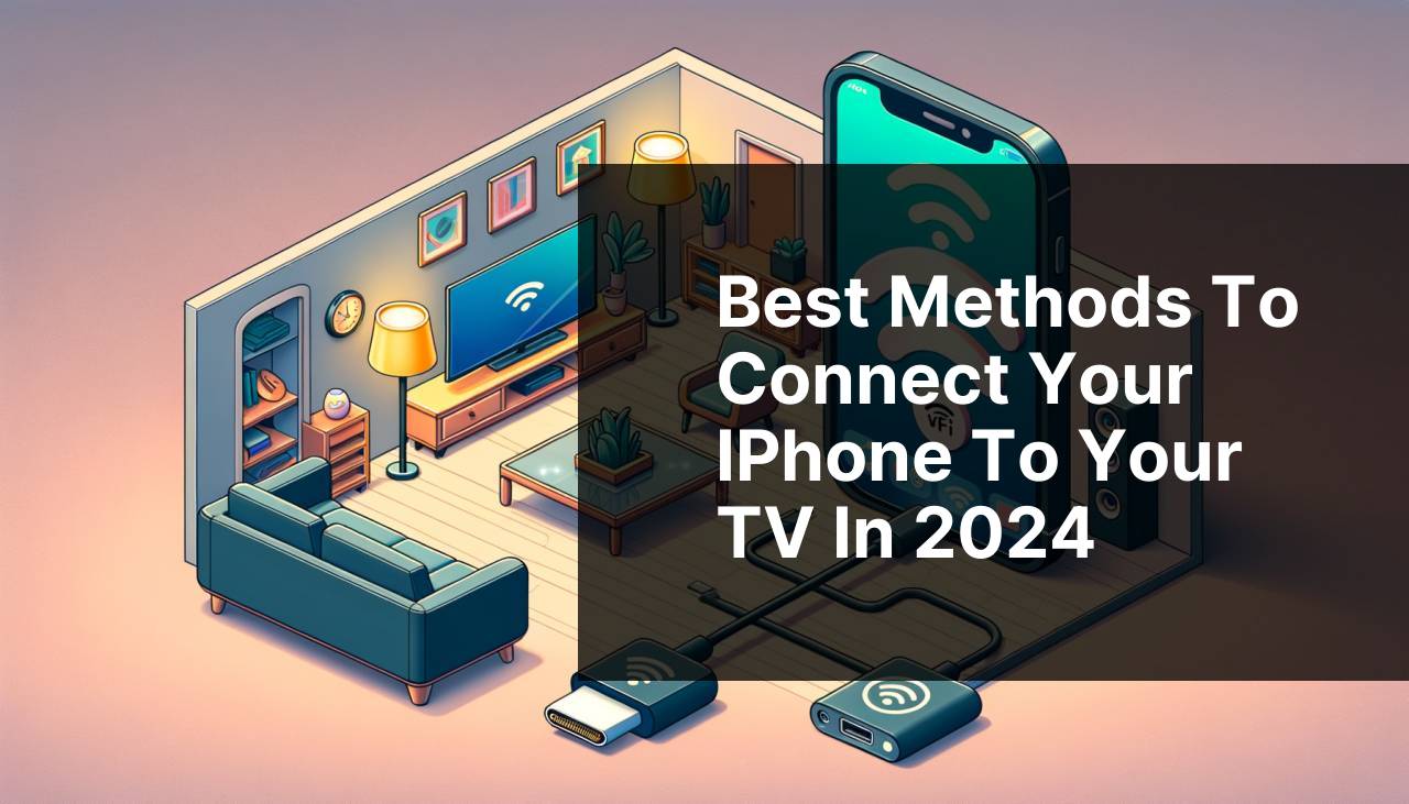 Best Methods to Connect Your iPhone to Your TV in 2024