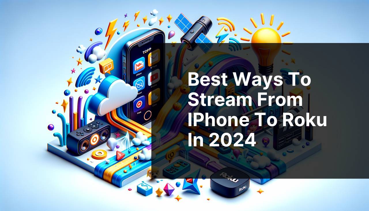 Best Ways to Stream from iPhone to Roku in 2024