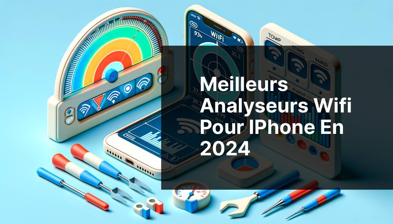 Meilleurs analyseurs Wi-Fi pour iPhone en 2024