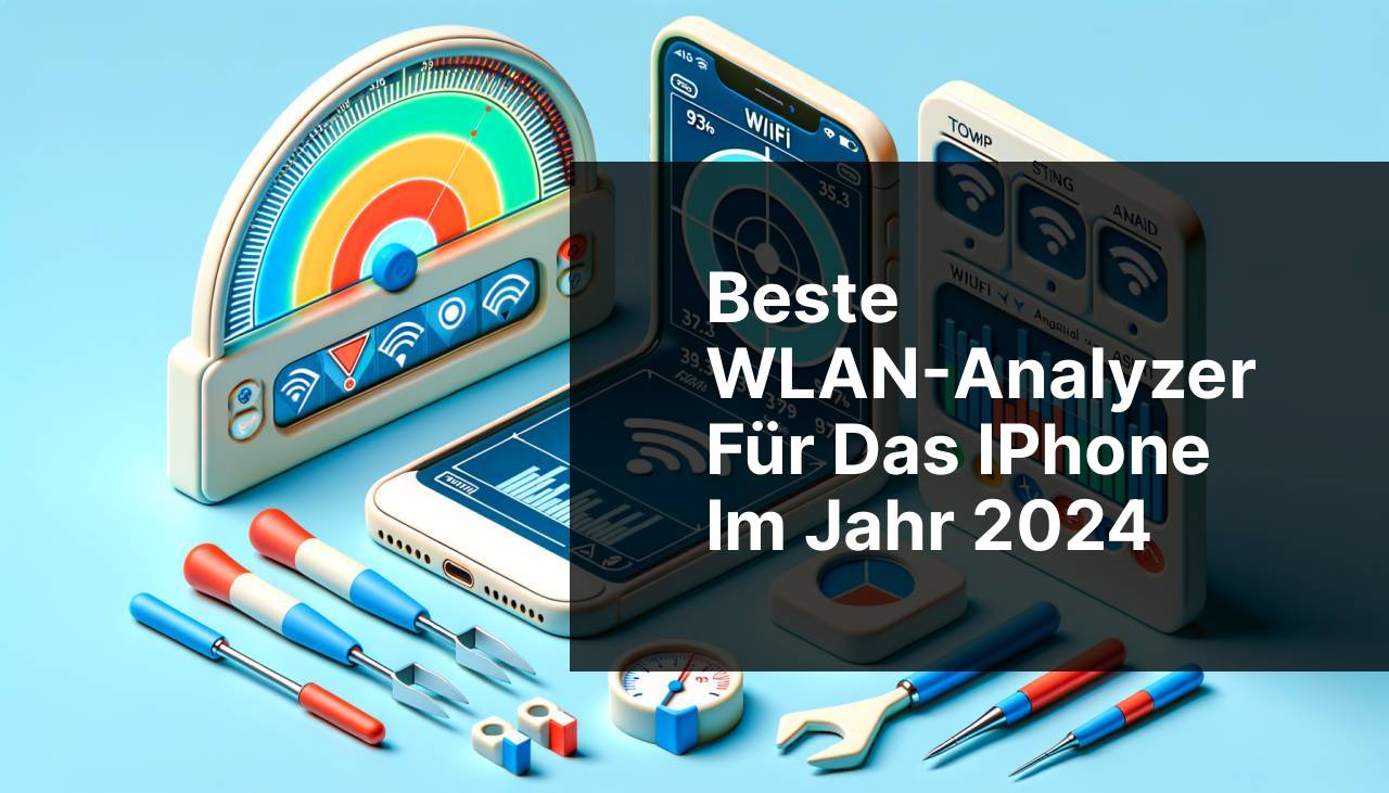 Beste WLAN-Analysatoren für das iPhone im Jahr 2024