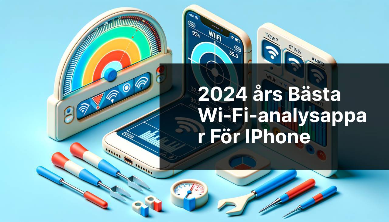 Bästa Wifi-analysatorer för iPhone 2024