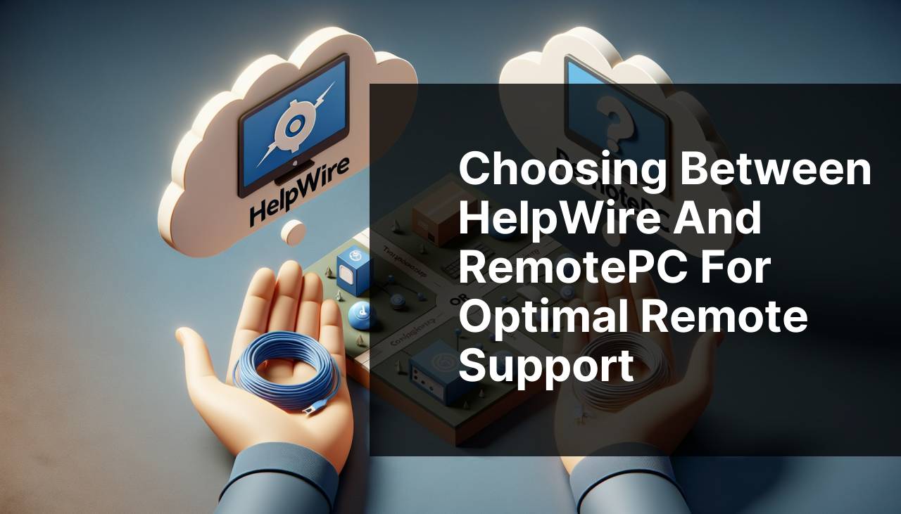 Choosing Between HelpWire and RemotePC for Optimal Remote Support