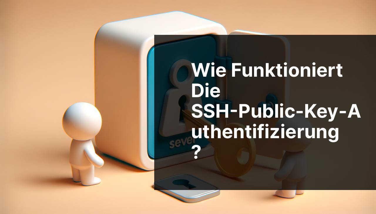 Wie funktioniert die SSH Public Key Authentifizierung?