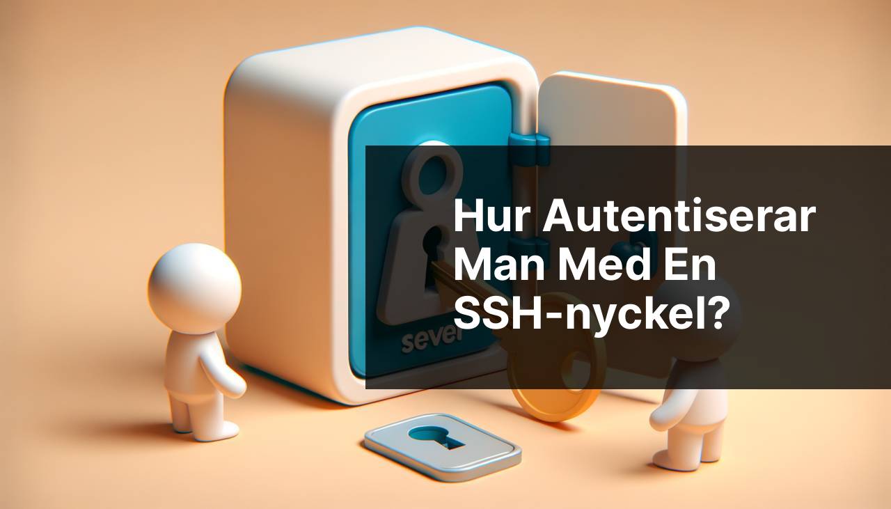 Hur fungerar autentisering med SSH offentlig nyckel?