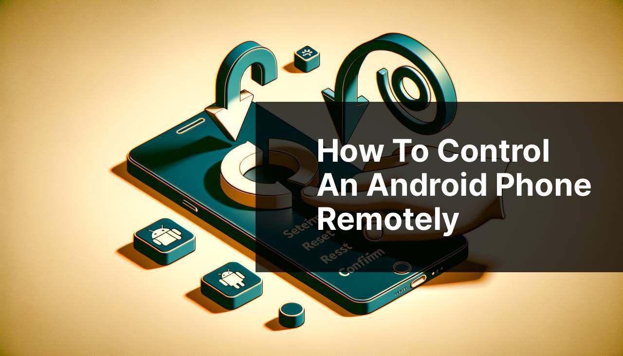 How To Control Android Phone Remotely