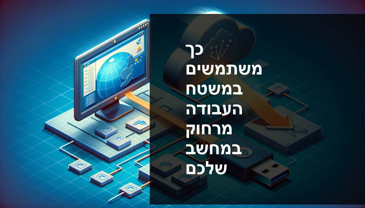 איך להשתמש בשולחן עבודה מרחוק במחשב האישי שלך