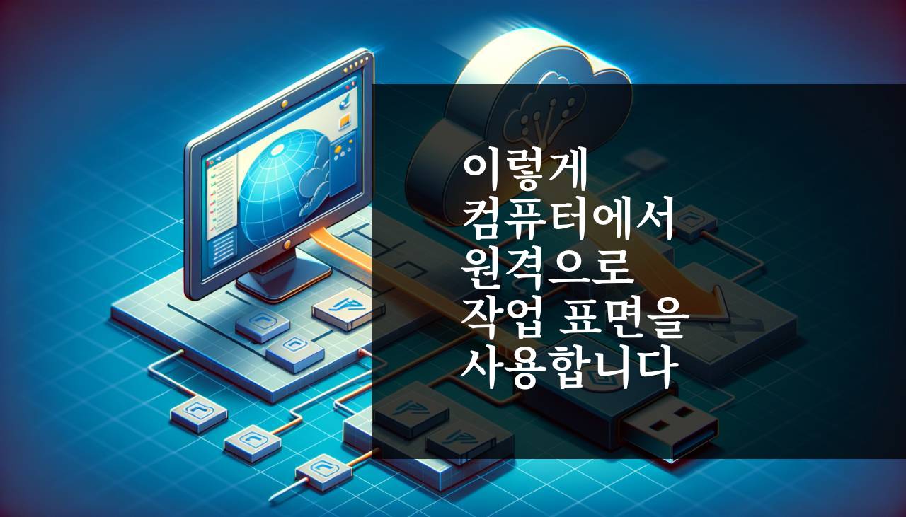 원격 데스크톱을 PC에서 사용하는 방법