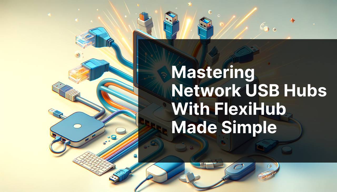 Mastering Network USB Hubs with FlexiHub Made Simple