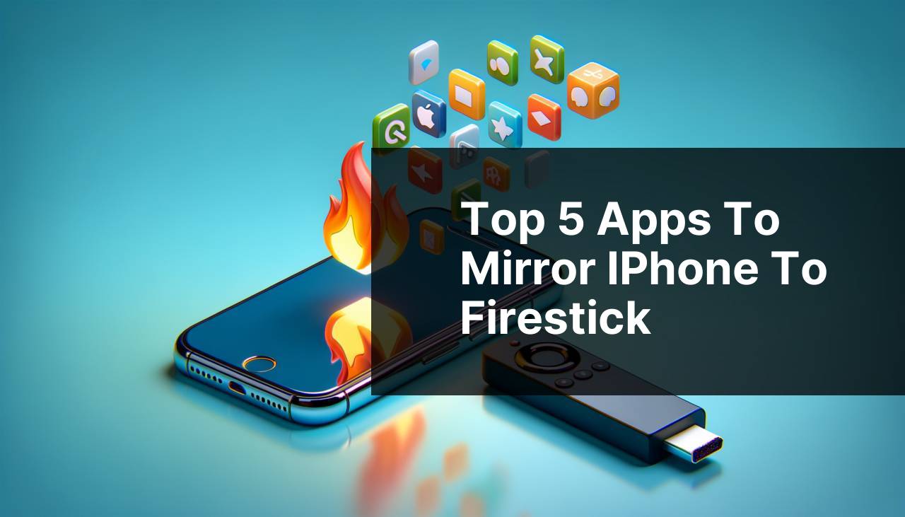 Top 5 Apps to Mirror iPhone to Firestick