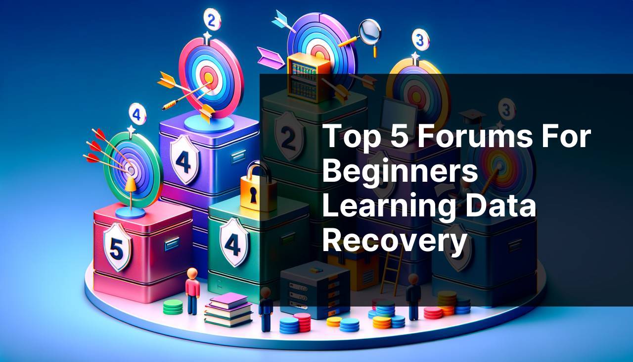 Top 5 Forums for Beginners Learning Data Recovery