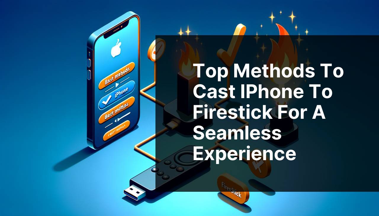 Top Methods to Cast iPhone to Firestick for a Seamless Experience