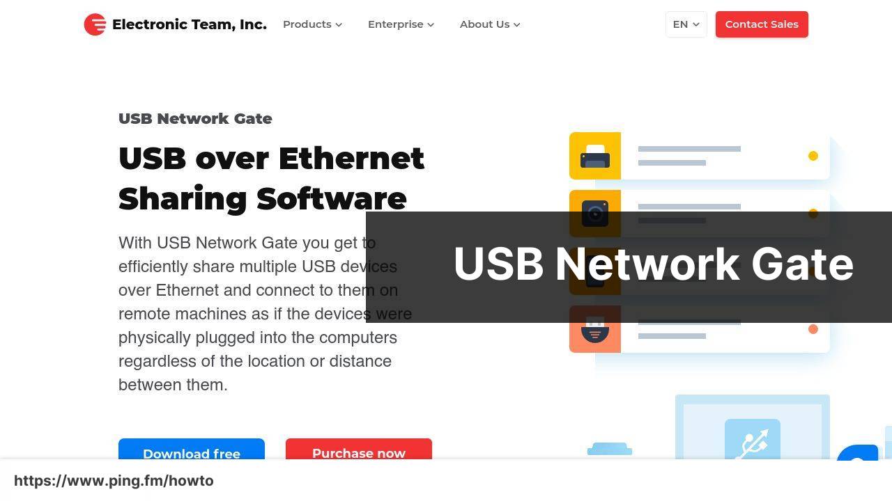 https://www.eltima.com/products/usb-over-ethernet/ screenshot