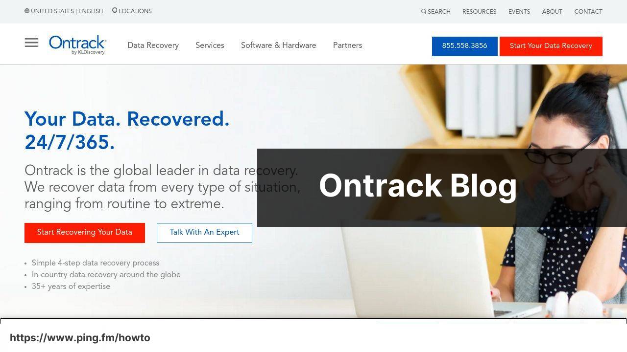 https://www.ontrack.com/blog/ screenshot