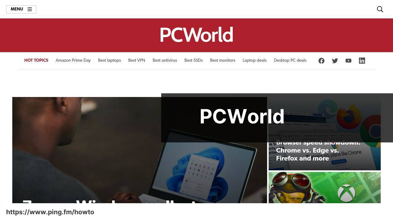 https://www.pcworld.com/ screenshot