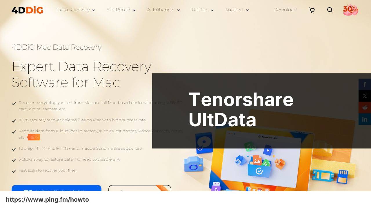 https://www.tenorshare.com/products/data-recovery-mac.html screenshot