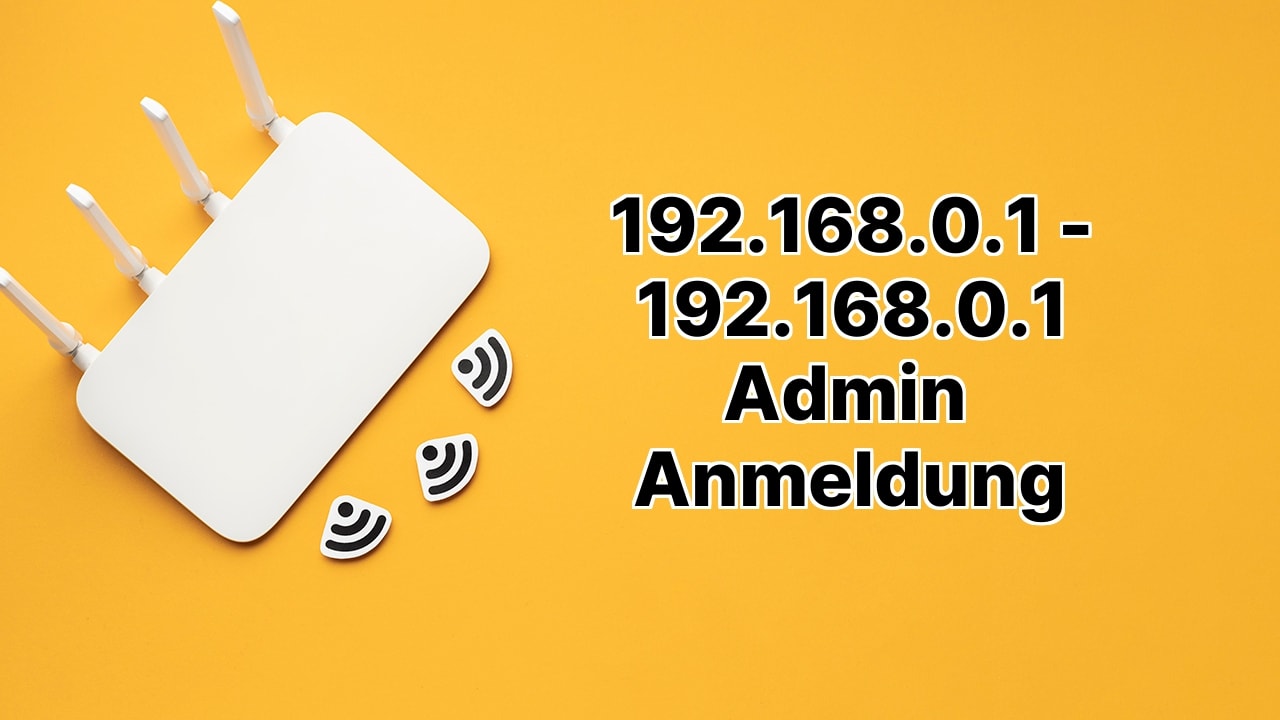 192.168.0.1 - 192.168.0.1 Anmeldung Admin