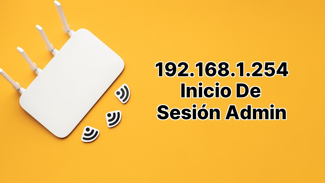 192.168.1.254 Inicio de sesión Admin