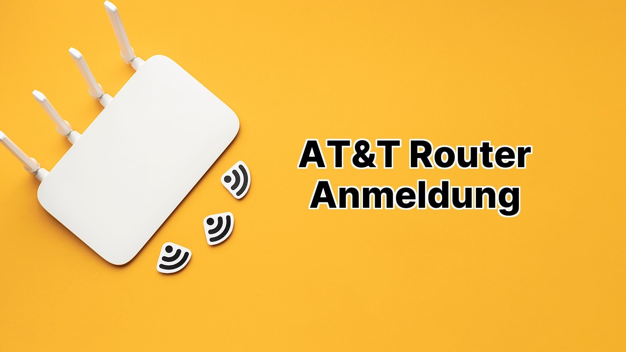 AT&T Router Anmeldung