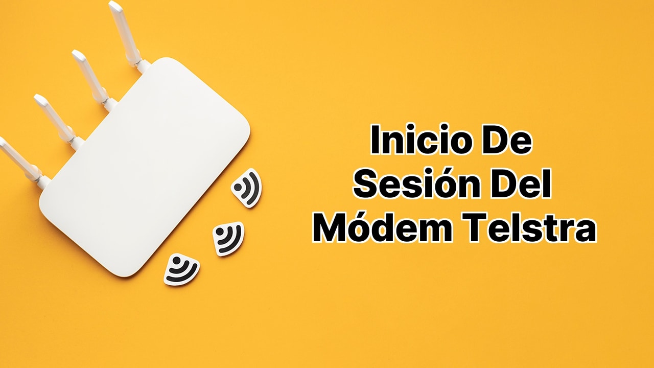 Inicio de Sesión del Módem Telstra