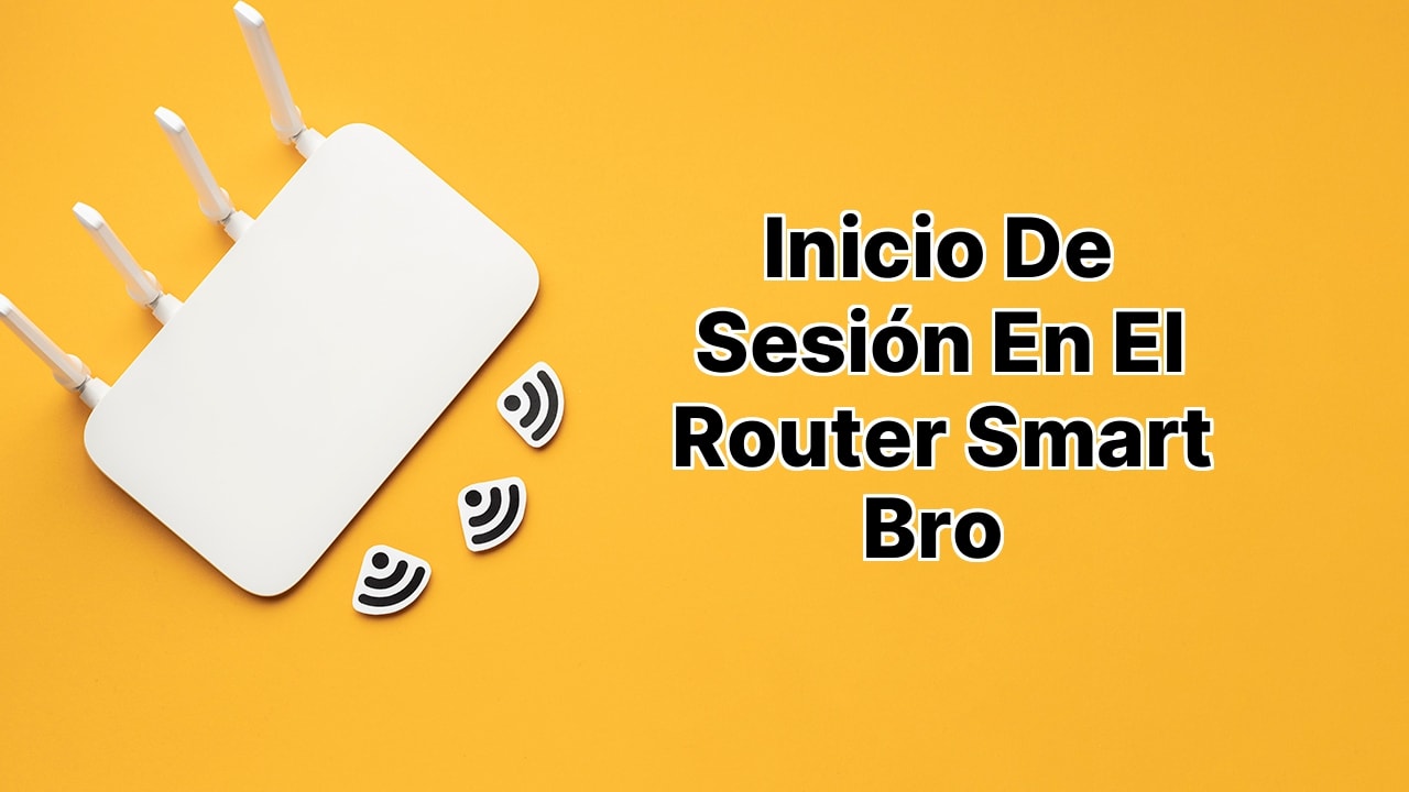 Inicio de sesión en el router Smart Bro