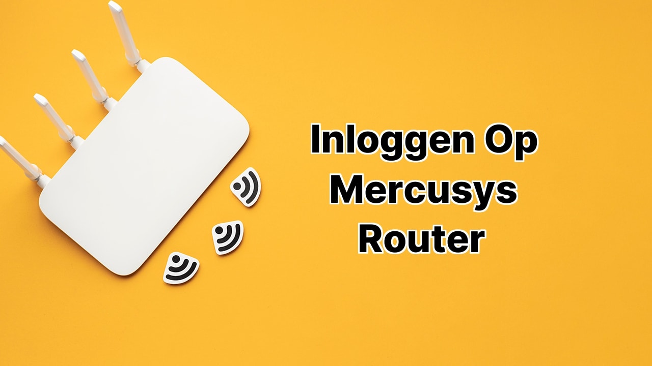 Inloggen op Mercusys Router